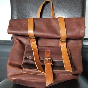 Handmade leather bag